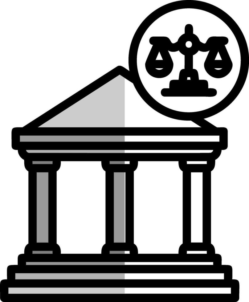 Court Vector Icon Design