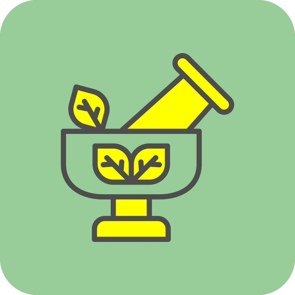 Mortar Vector Icon Design