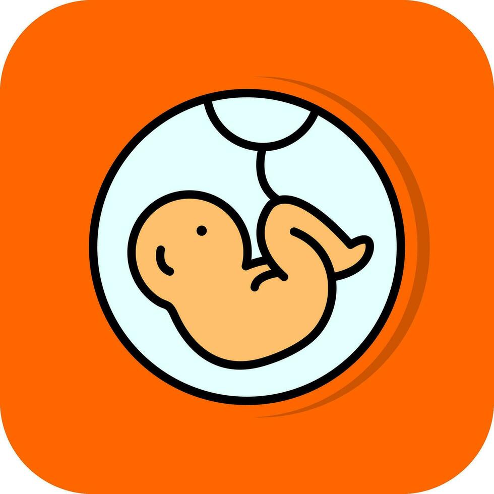 Embryo Vector Icon Design