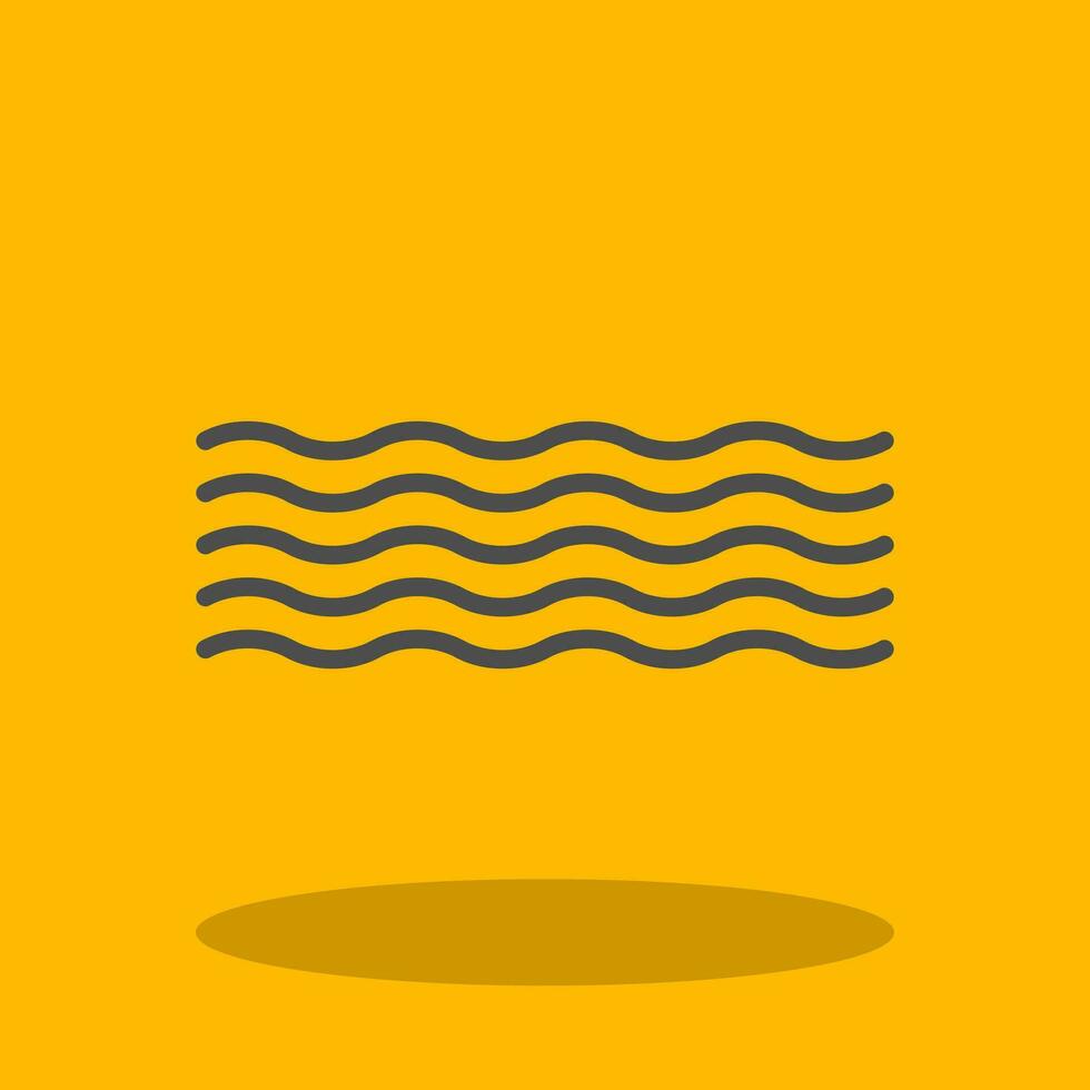 Wave Vector Icon Design