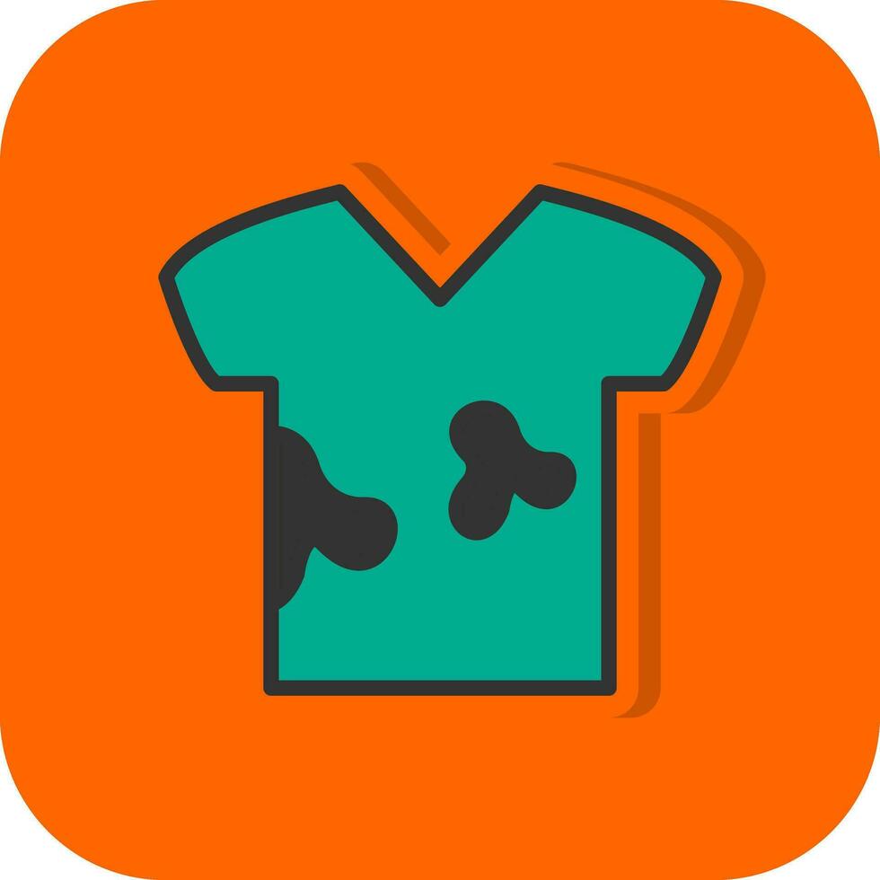 Dirty clothes Vector Icon Design