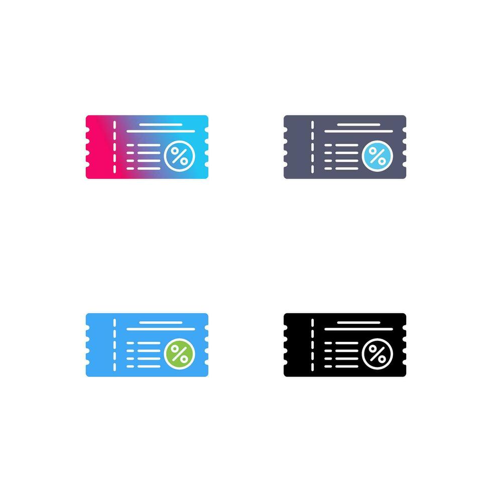 Voucher Vector Icon