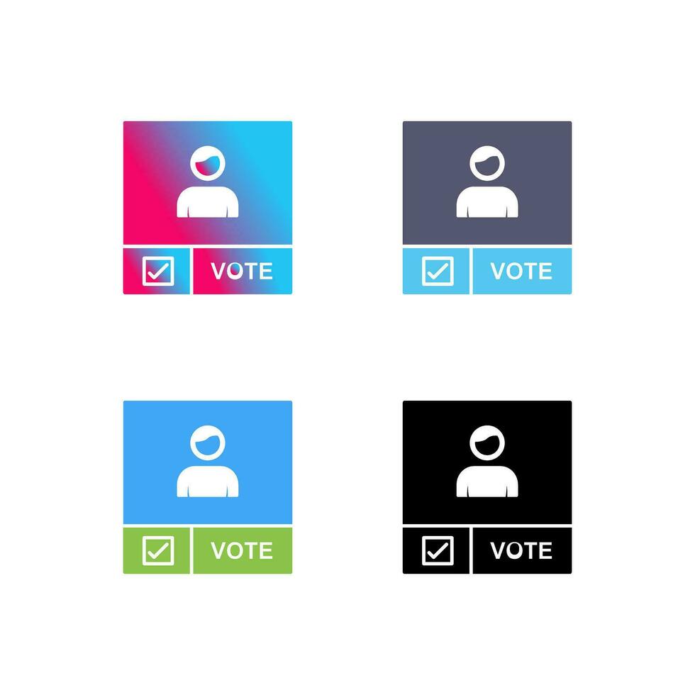 Candidate Banner Vector Icon