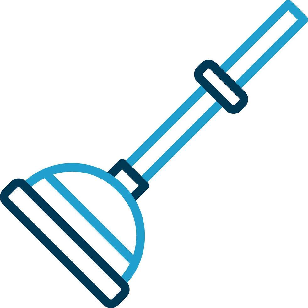 Plunger Vector Icon Design