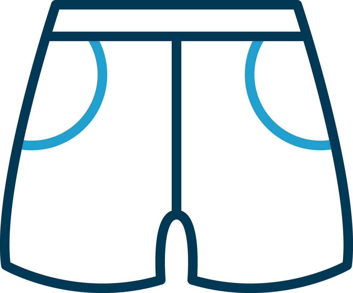 Swim shorts Vector Icon Design