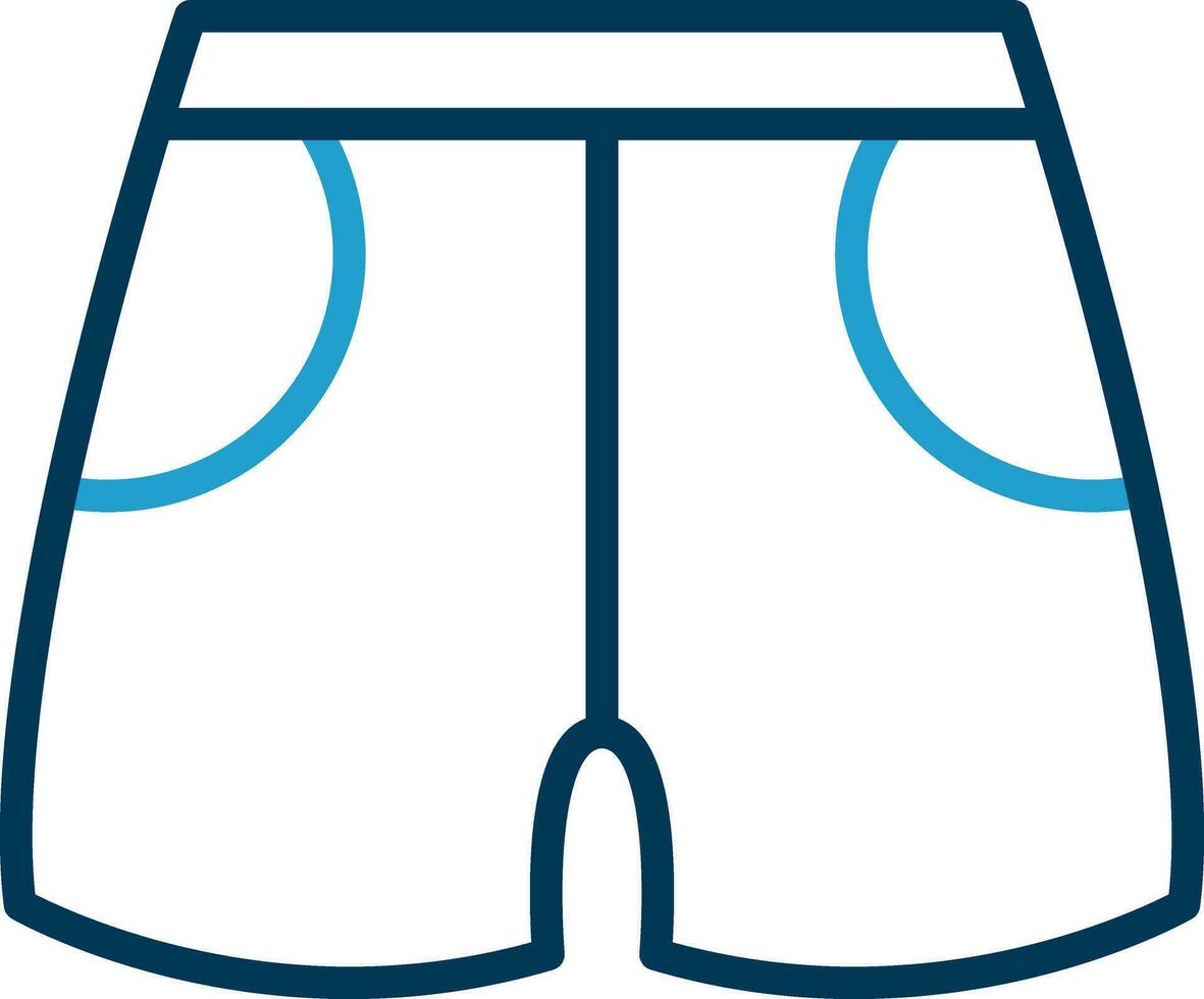 Swim shorts Vector Icon Design