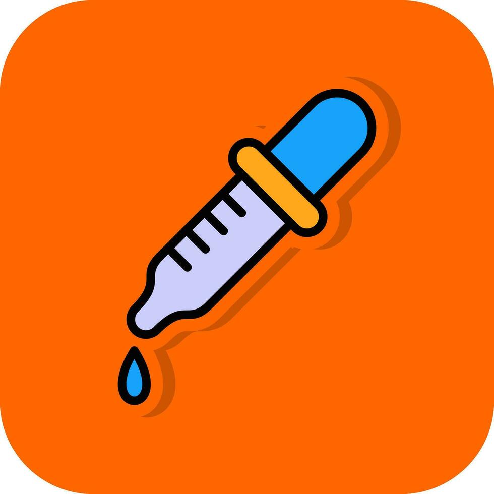 Pipette Vector Icon Design