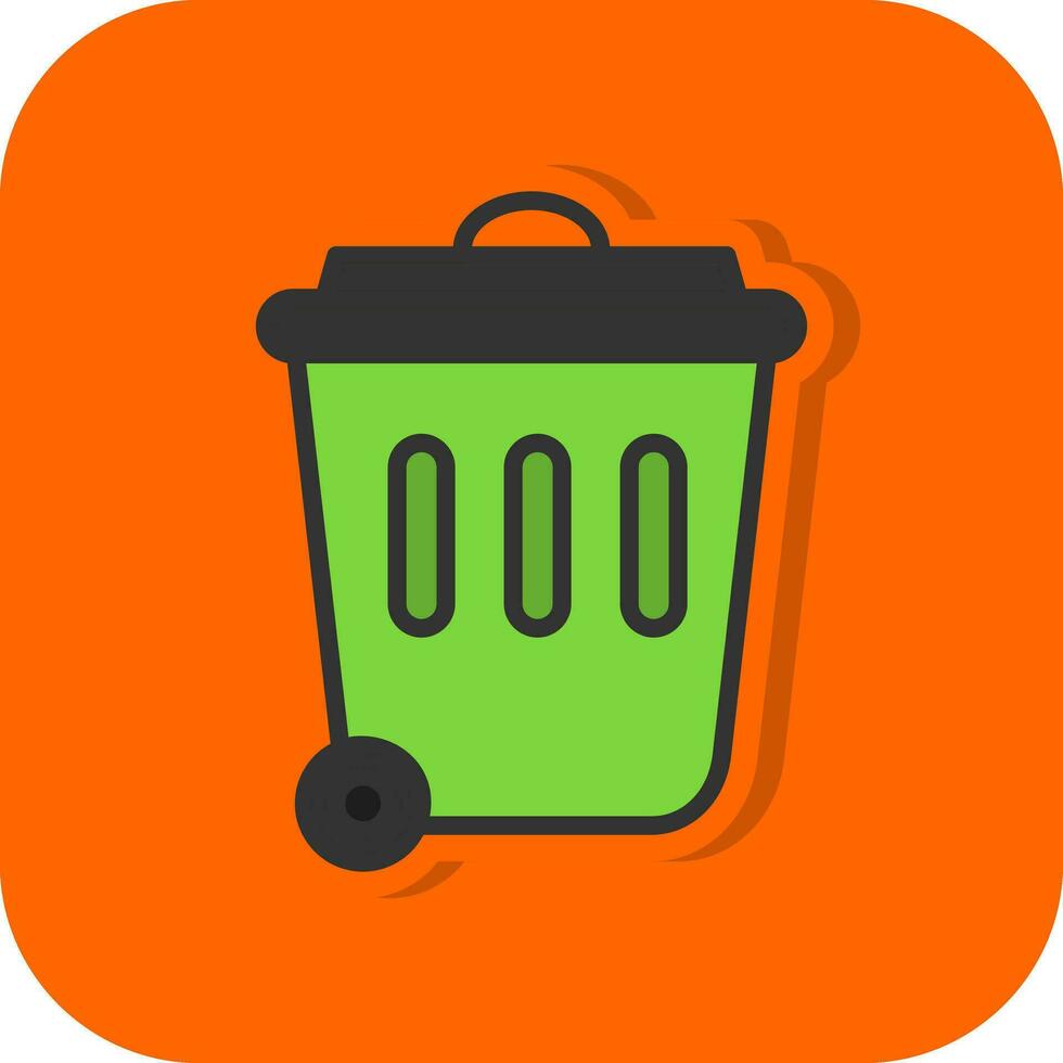 Recycle bin Vector Icon Design