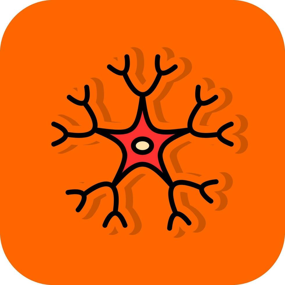 Neuron Vector Icon Design