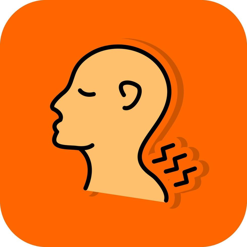 Neck Vector Icon Design