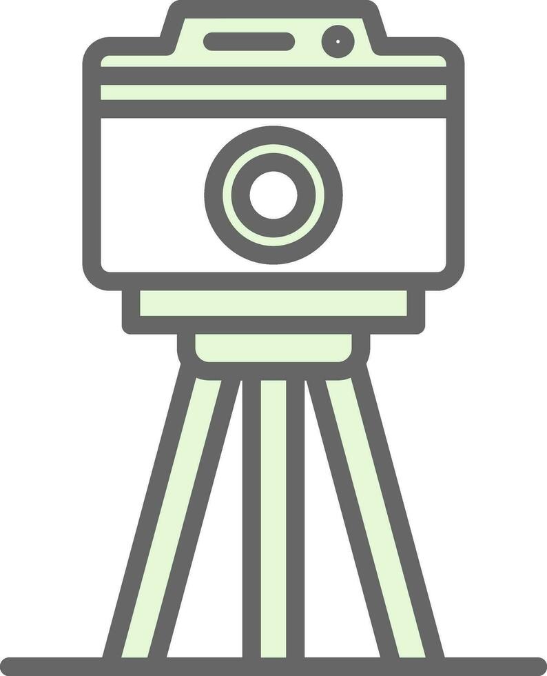 Tripod Vector Icon Design