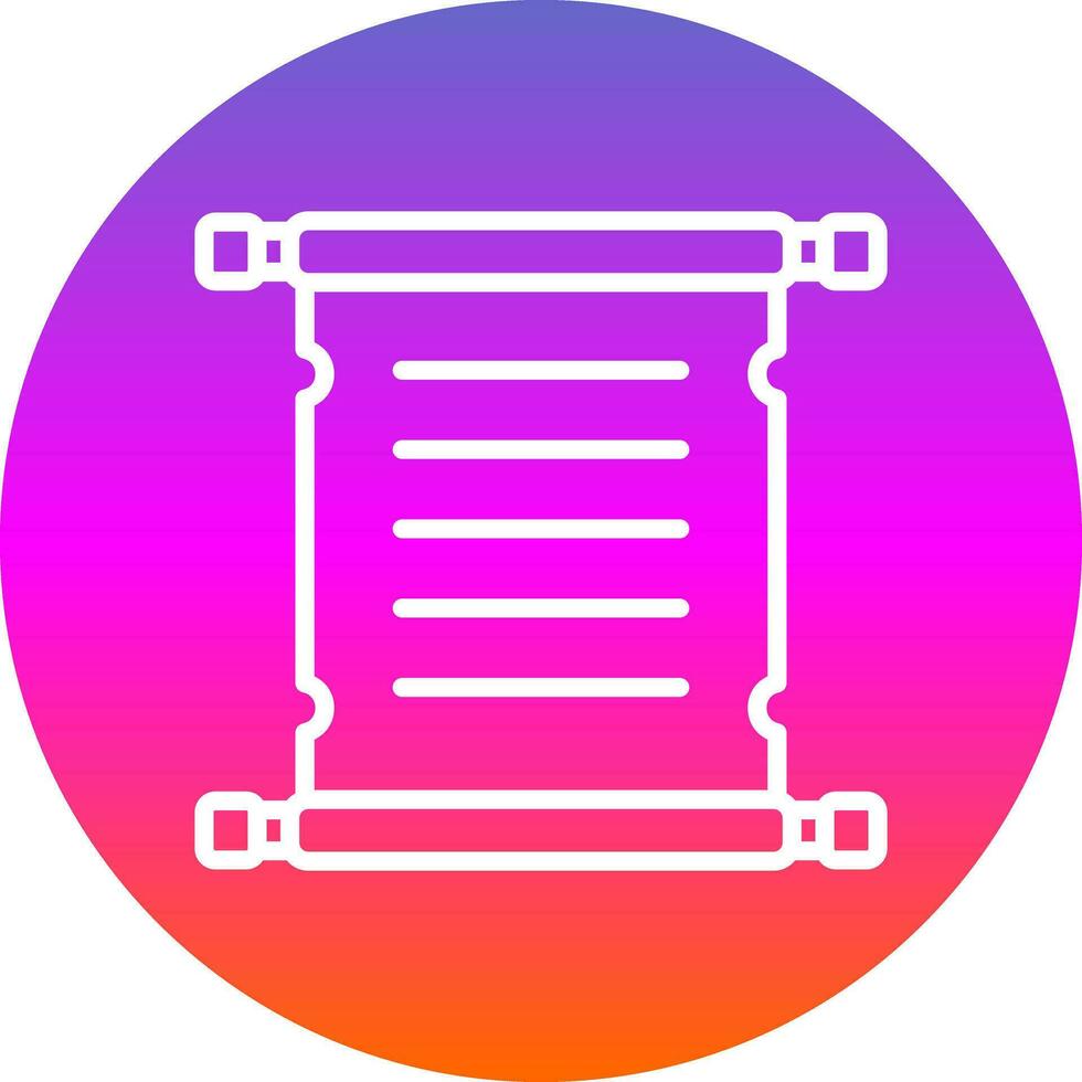 Parchment Vector Icon Design