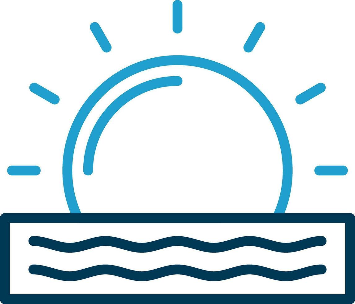 Sunrise Vector Icon Design