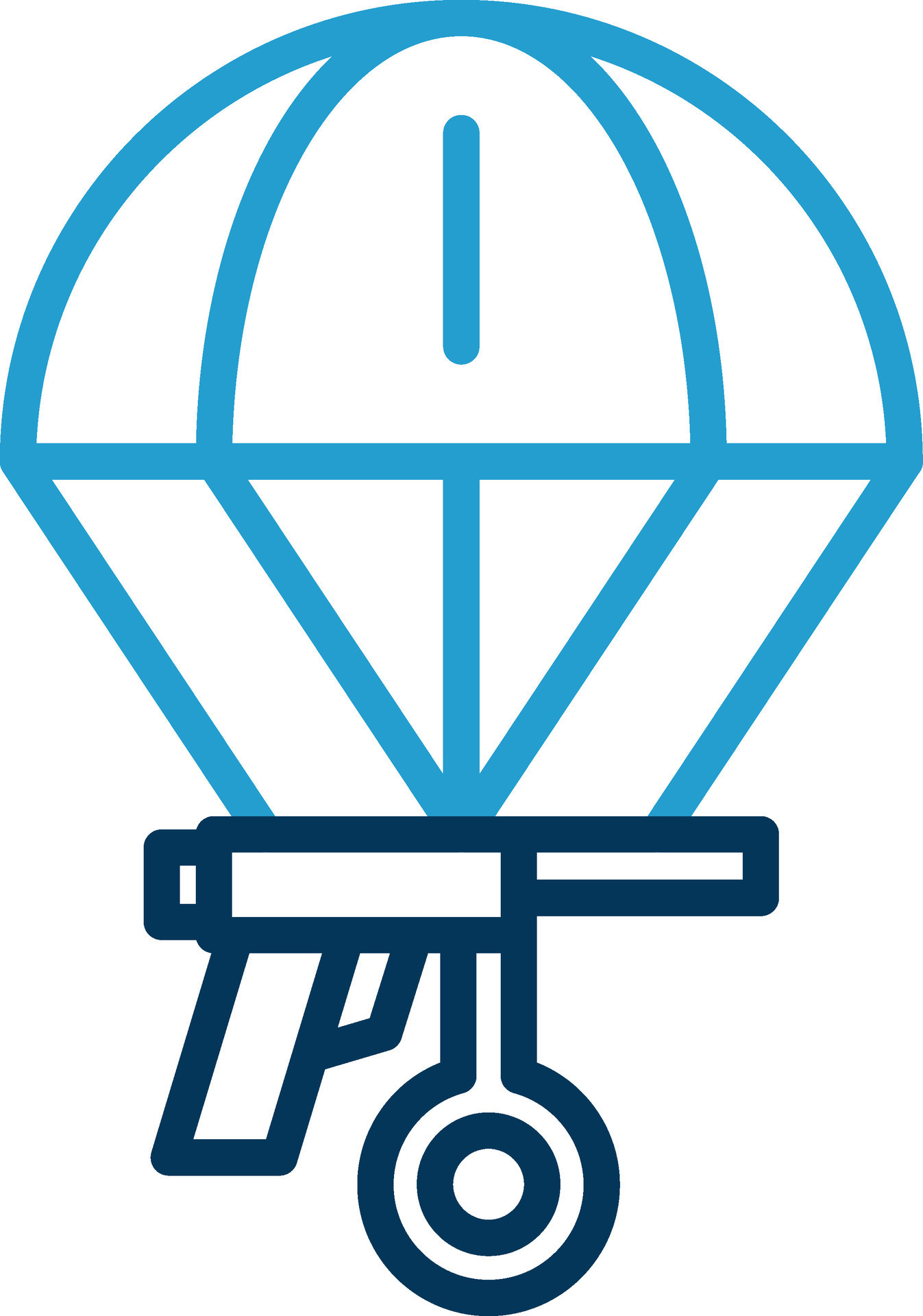 Skydiving Vector Icon Design 25215468 Vector Art at Vecteezy