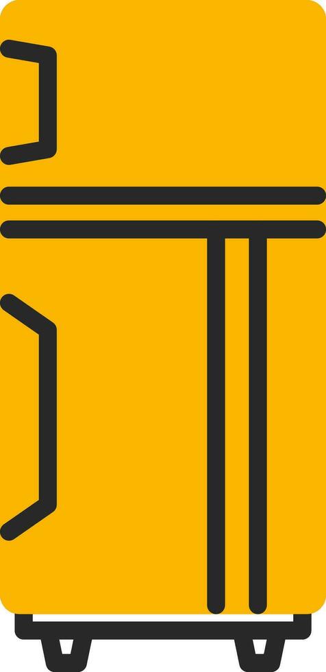 Fridge Vector Icon Design