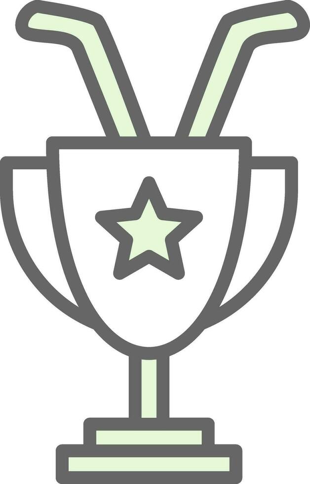 diseño de icono de vector de trofeo