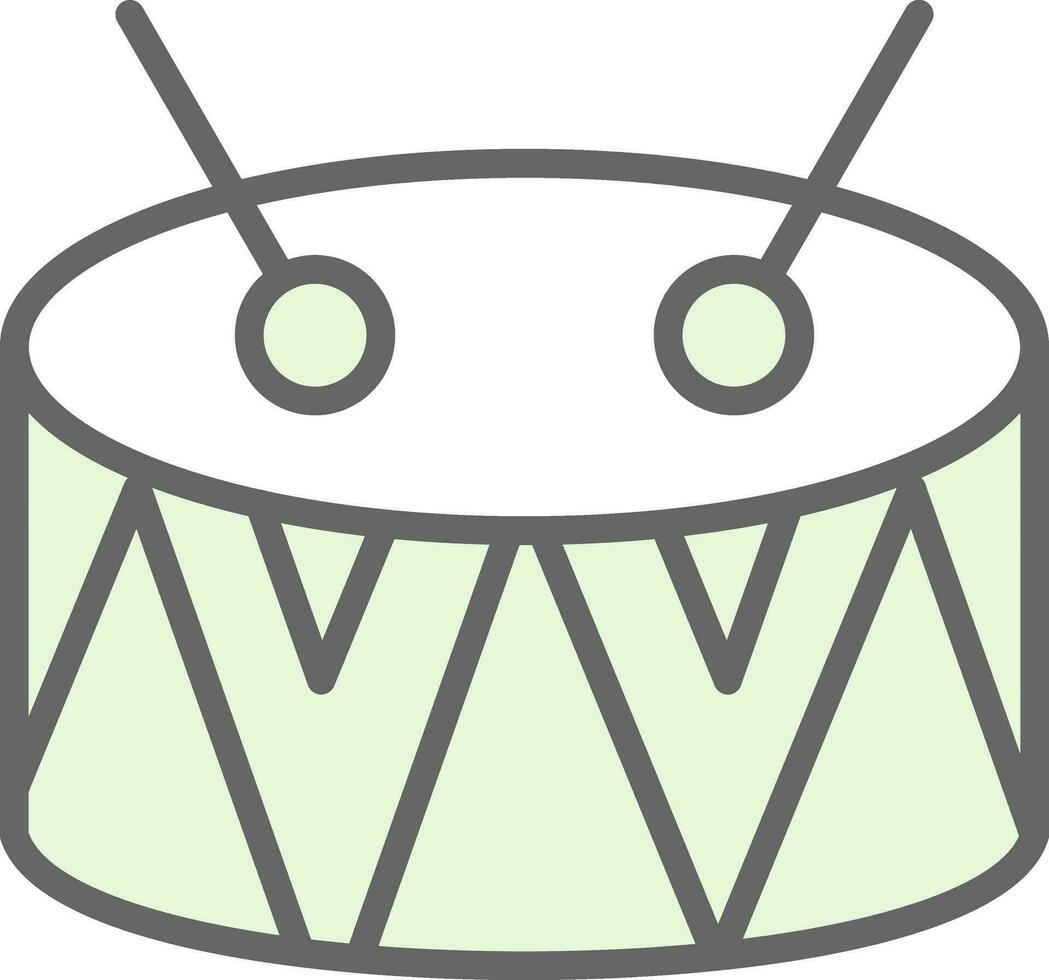 Drum Vector Icon Design