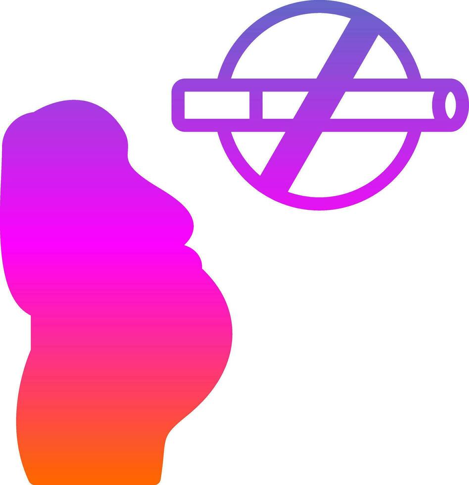 Pregnant Vector Icon Design