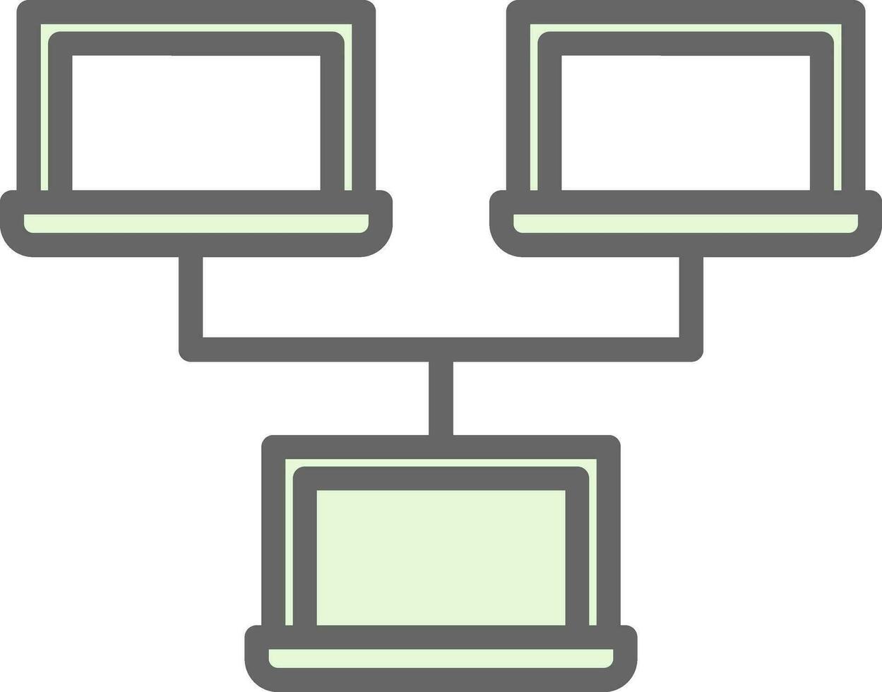 Local network Vector Icon Design