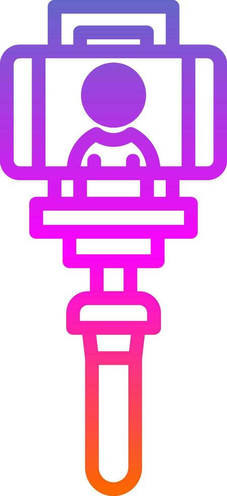 Selfie Vector Icon Design