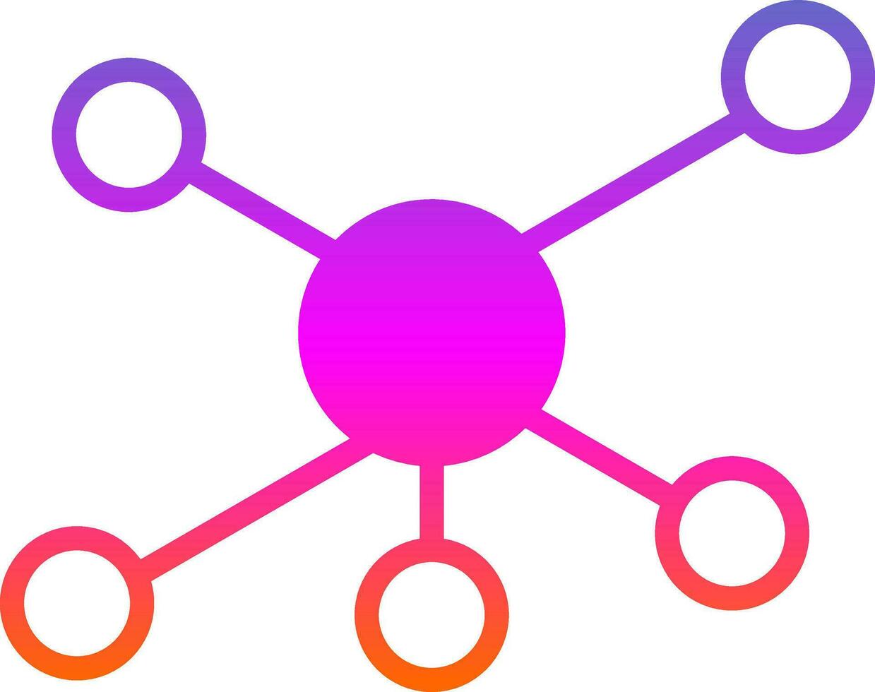 Connection Vector Icon Design