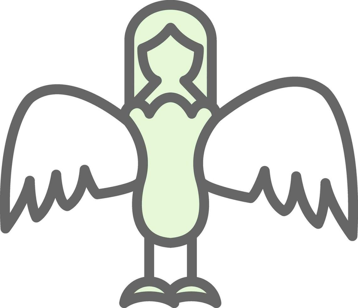 Harpy Vector Icon Design