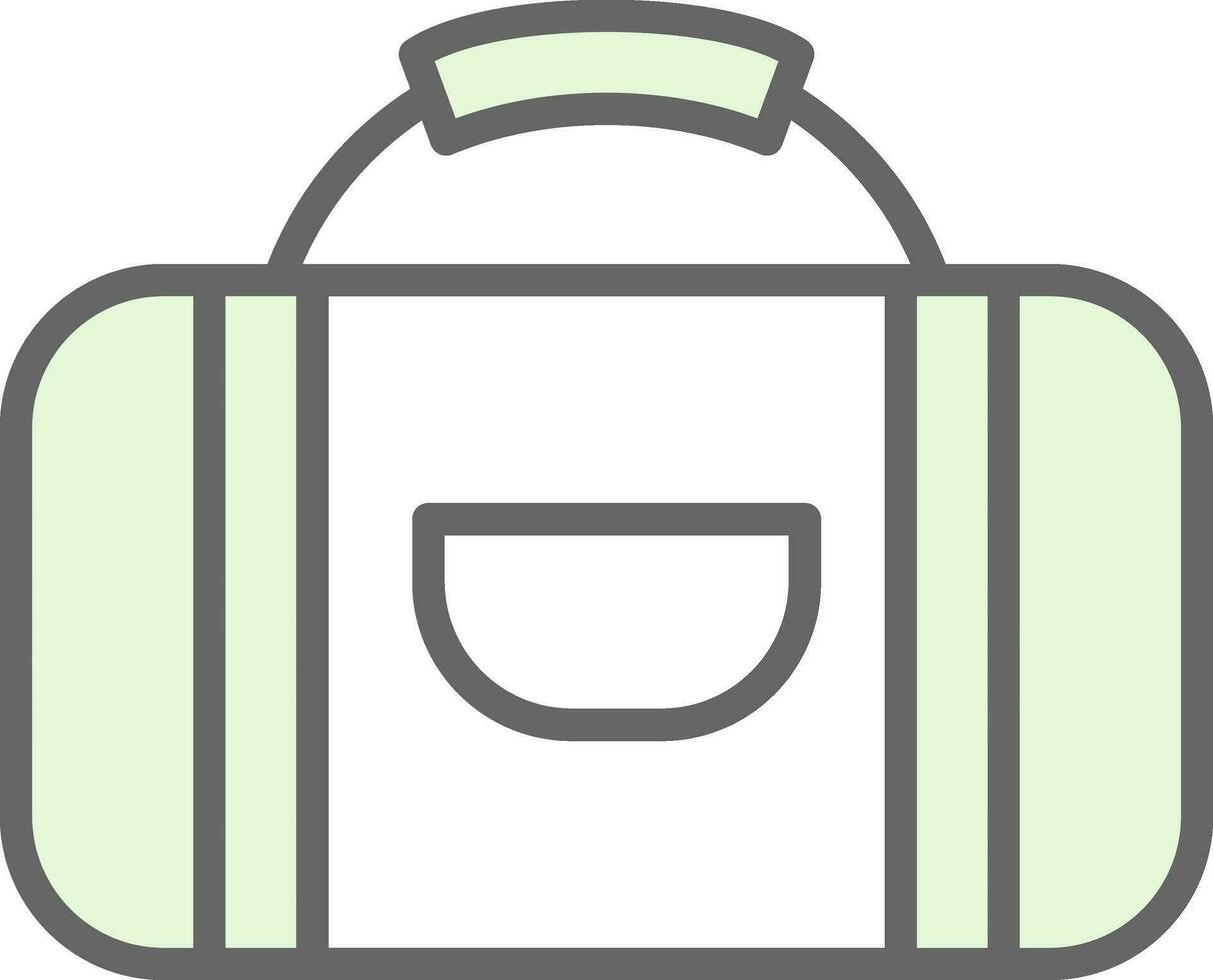 Sport bag Vector Icon Design