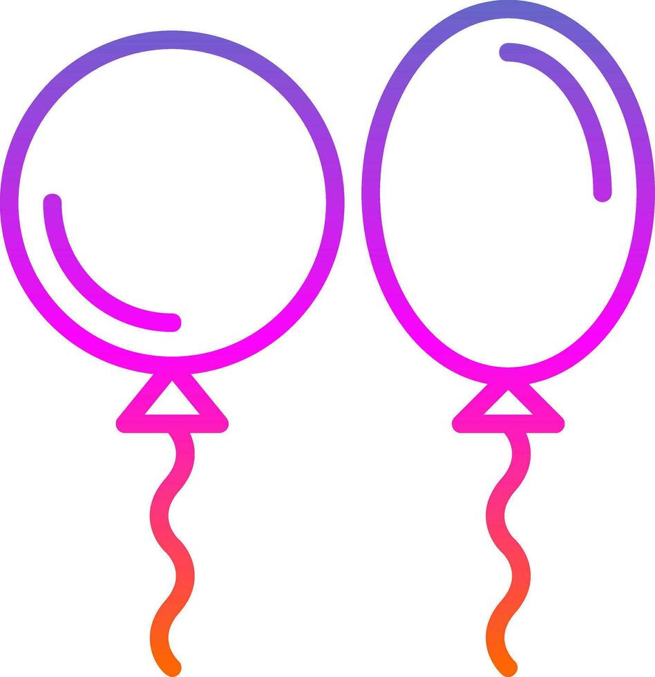 Balloon Vector Icon Design