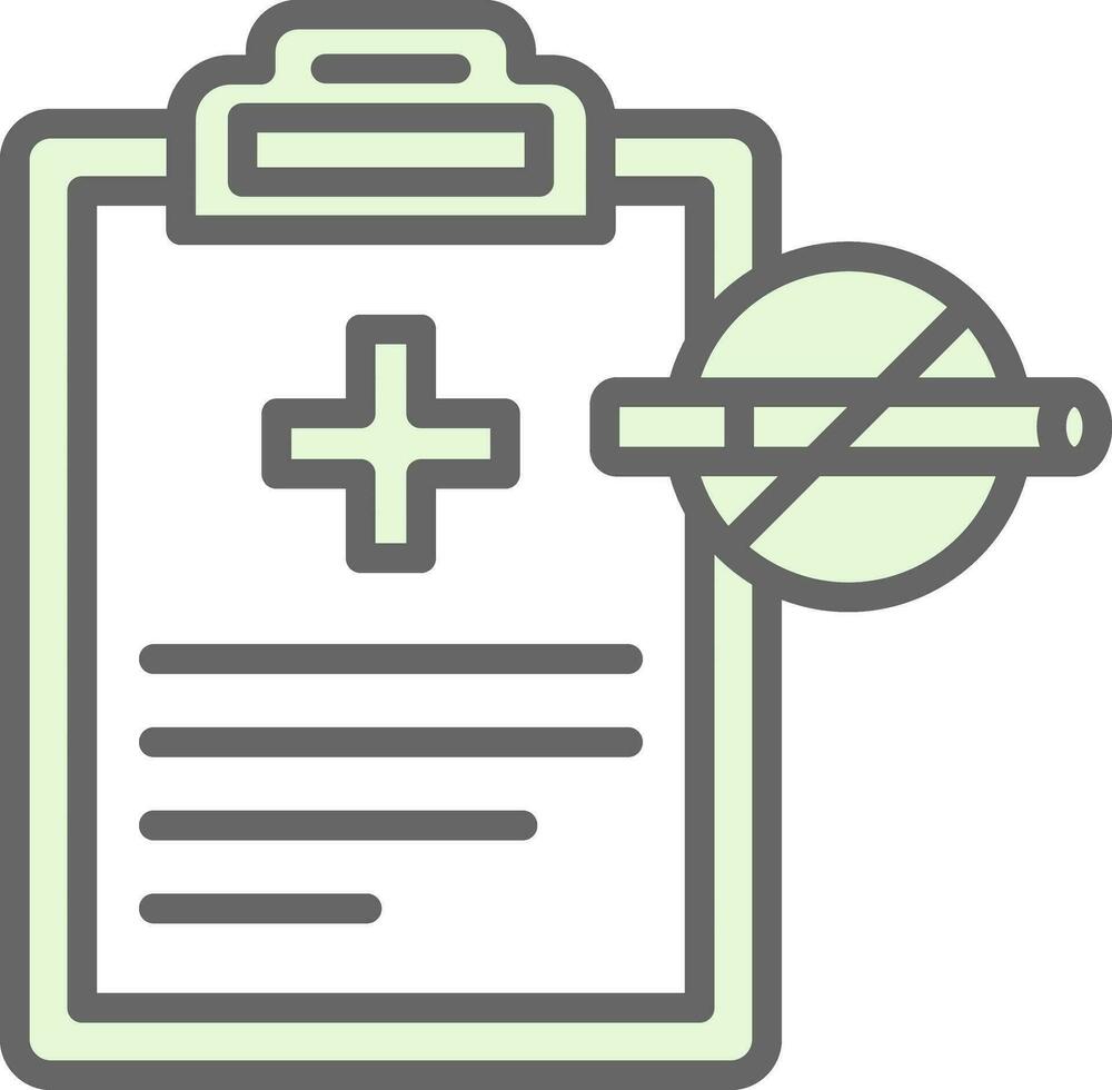 Medical report Vector Icon Design