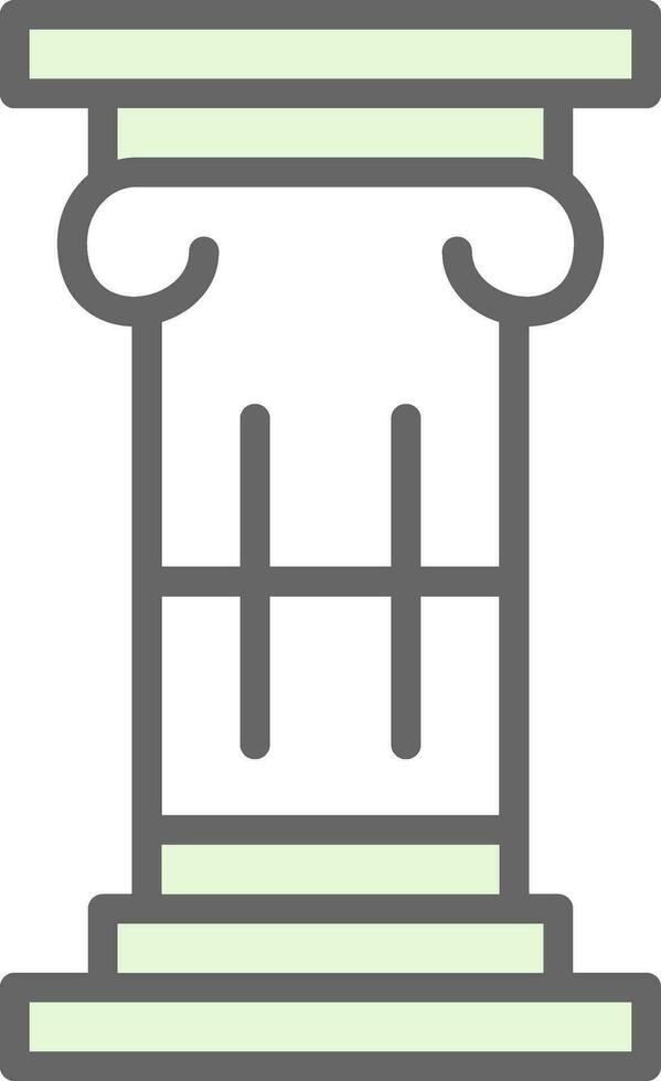 Column Vector Icon Design