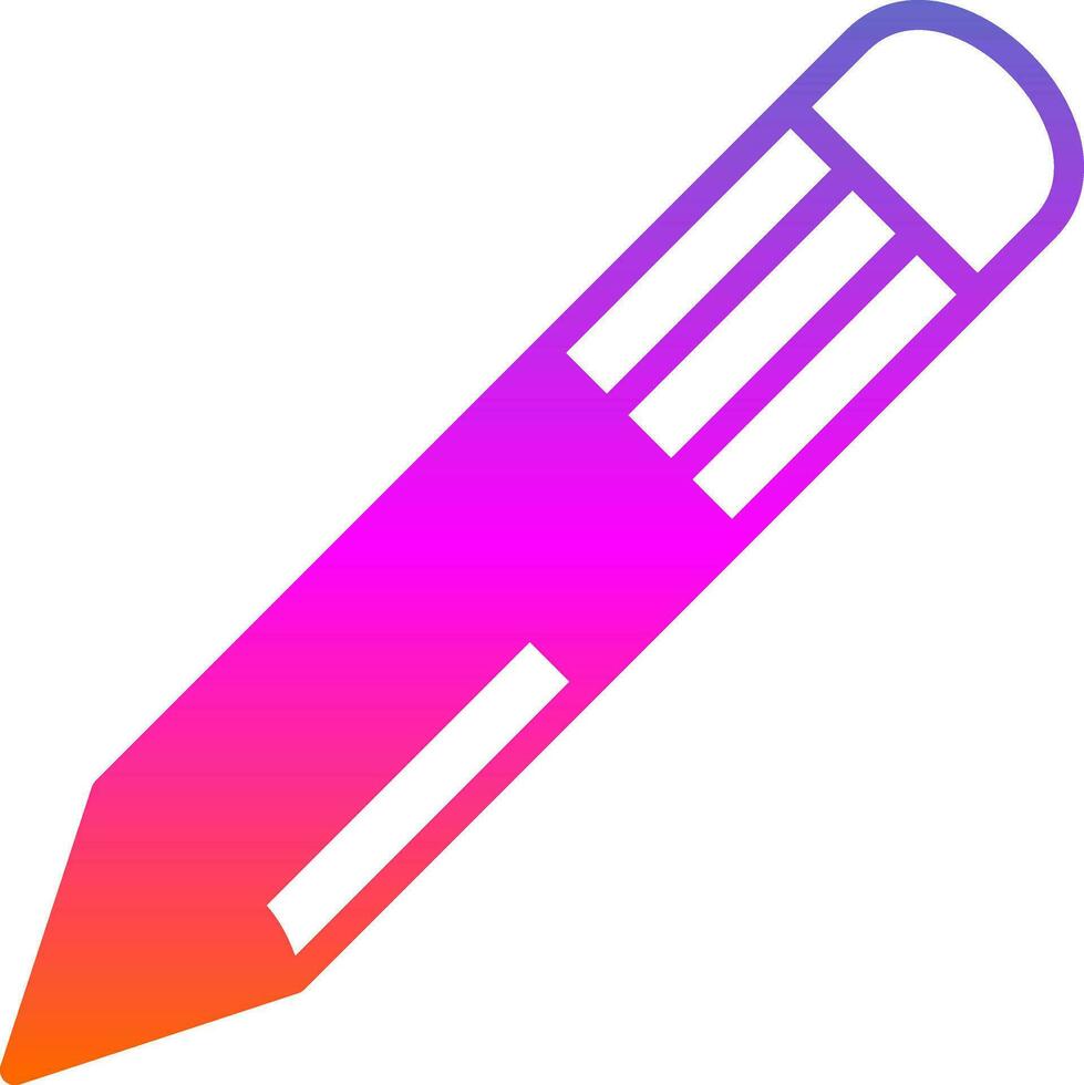 Pencil Vector Icon Design