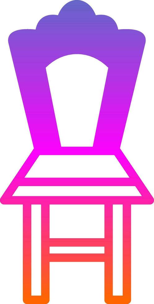 Chair Vector Icon Design