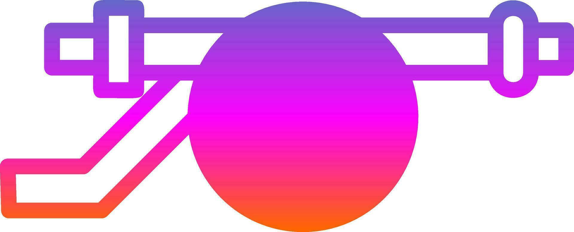 Cannon Vector Icon Design