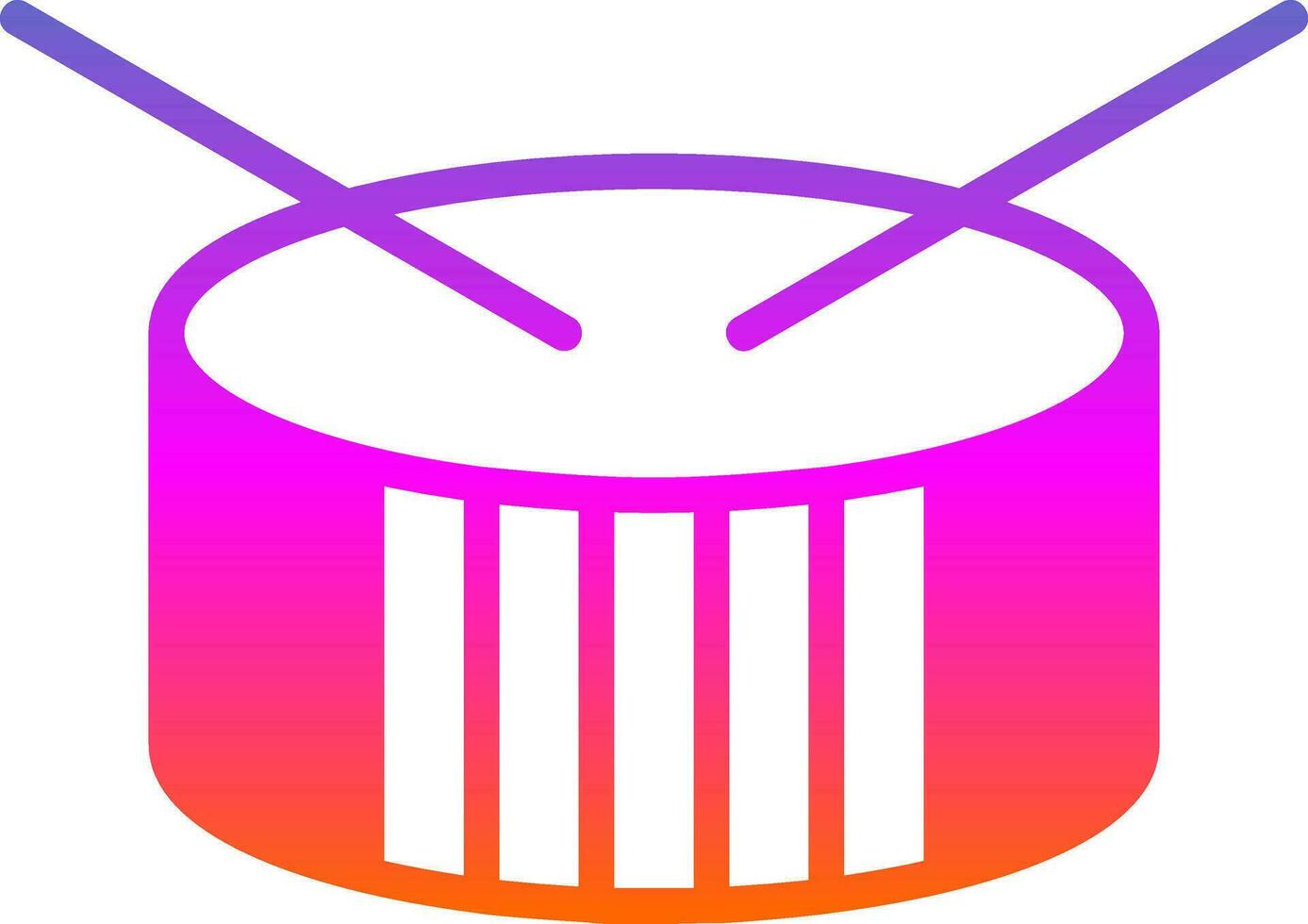 Drum Vector Icon Design