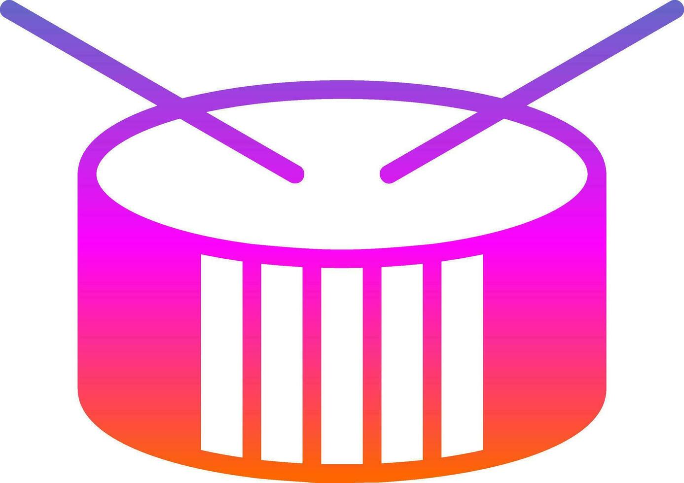 Drum Vector Icon Design