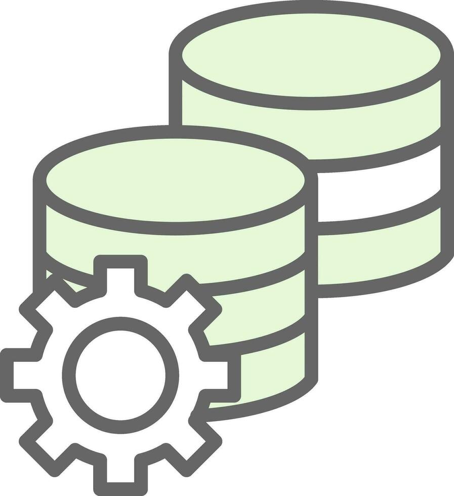 Data storage Vector Icon Design