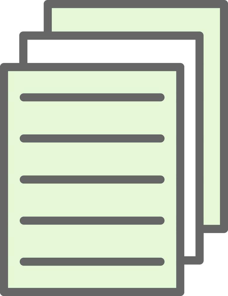 Page Vector Icon Design