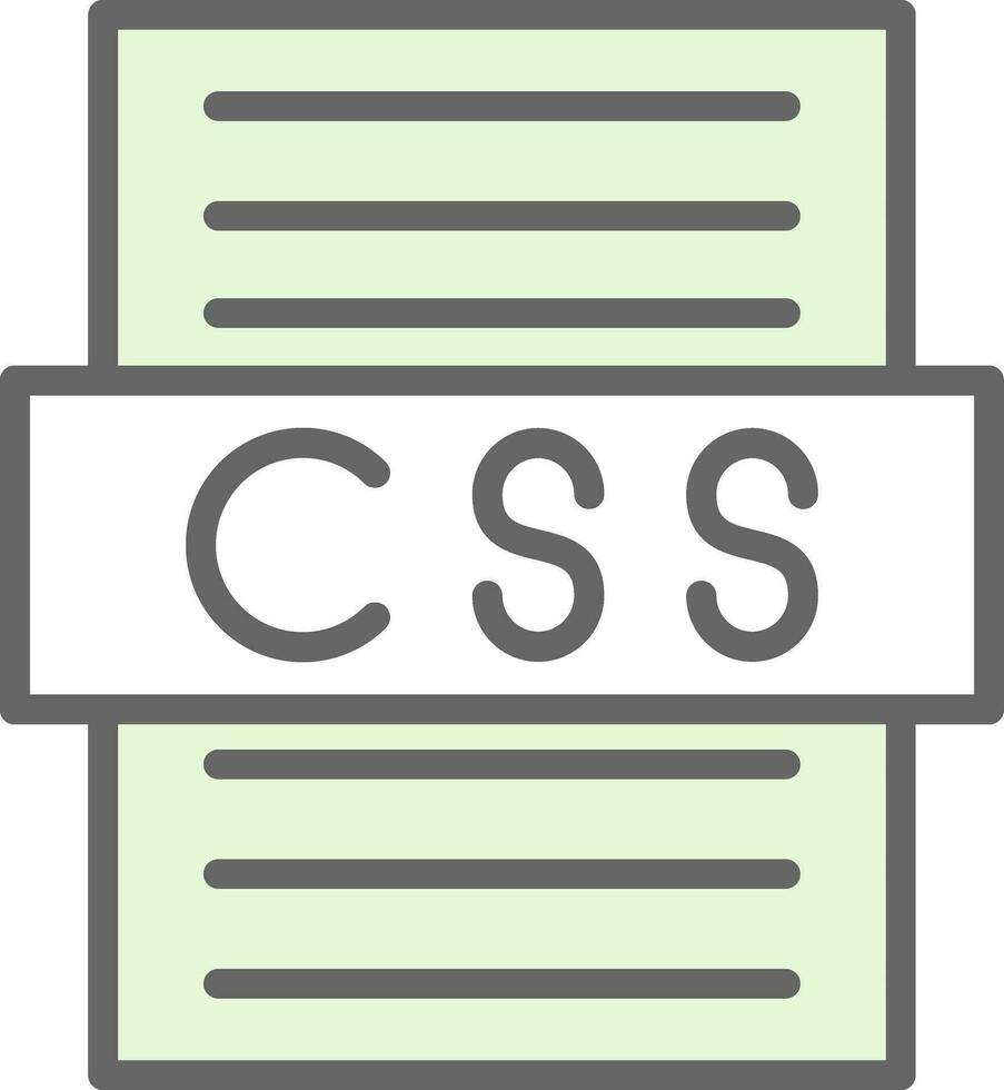 Css file Vector Icon Design