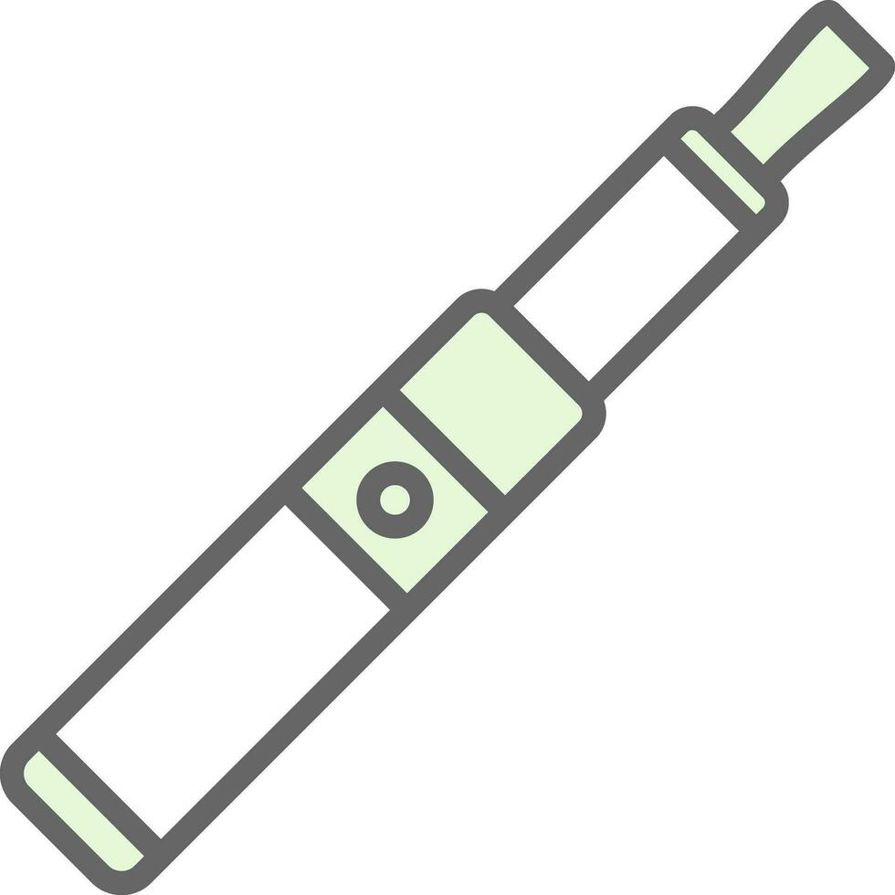 Electronic cigarette Vector Icon Design