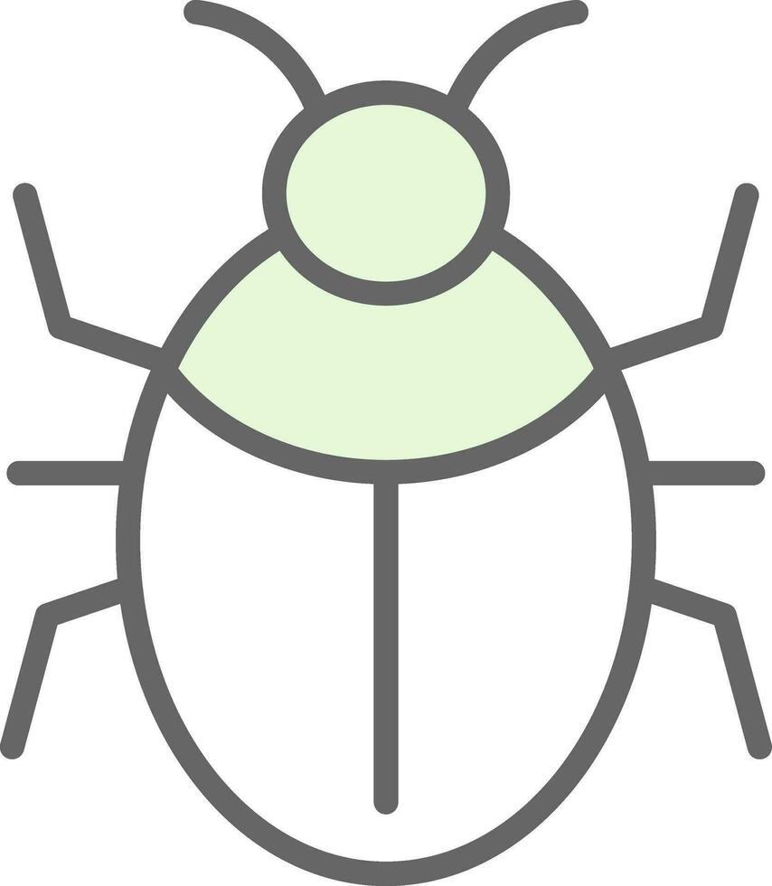 Bug Vector Icon Design