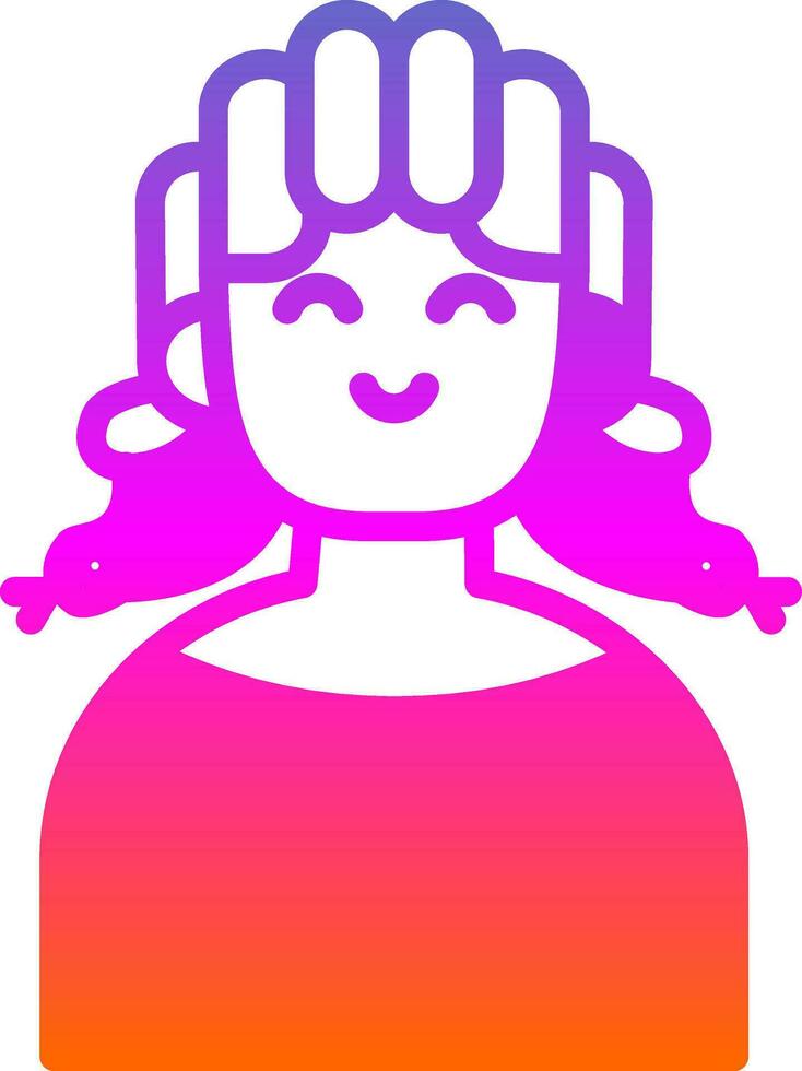 Medusa Vector Icon Design