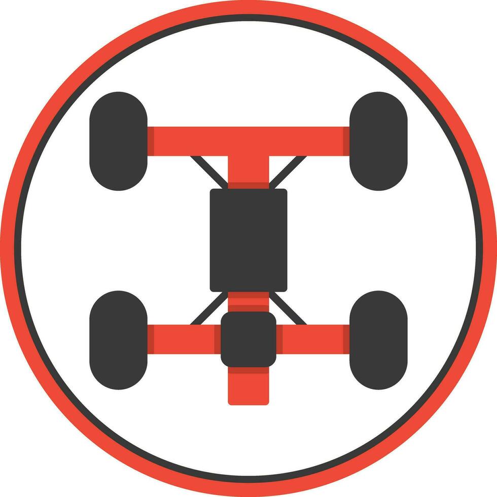 Chassis Vector Icon Design