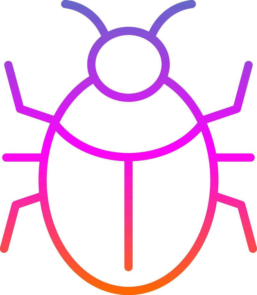 Bug Vector Icon Design