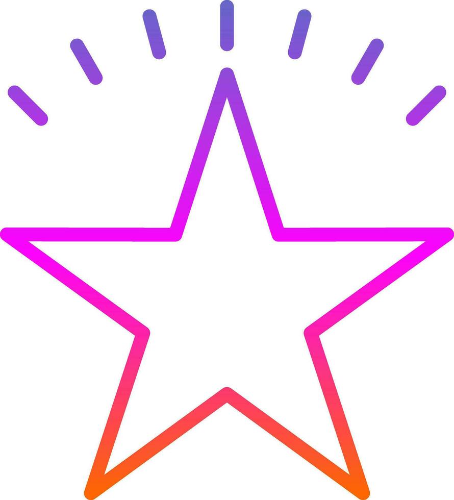 Star Vector Icon Design
