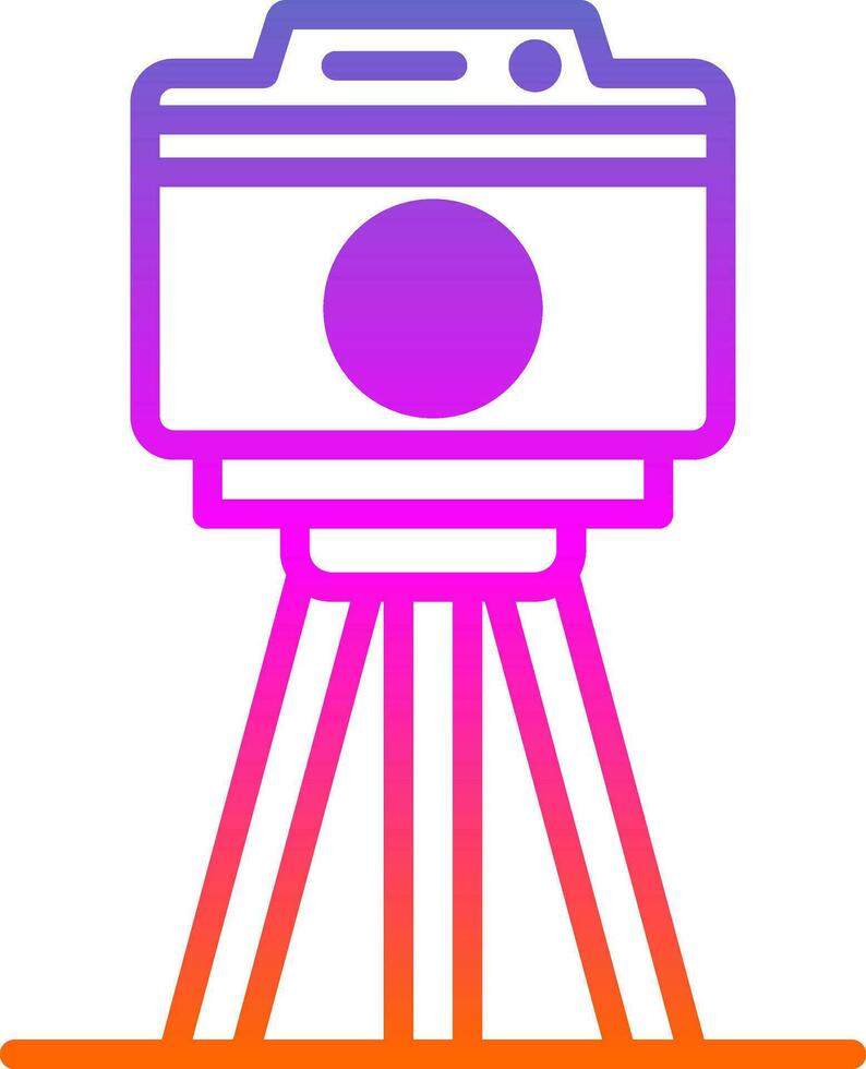 Tripod Vector Icon Design