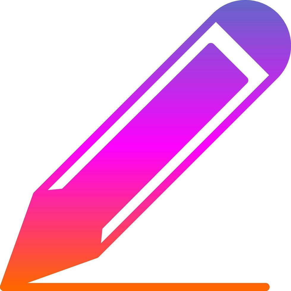 Pencil Vector Icon Design