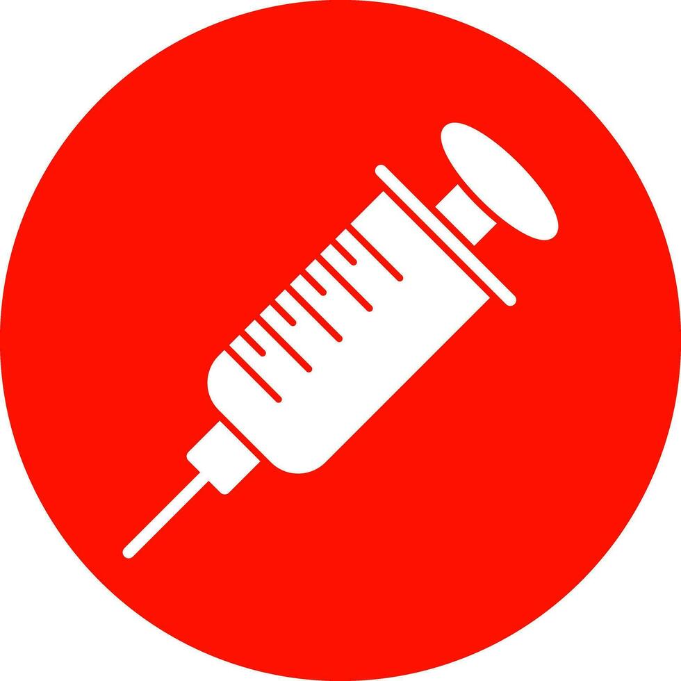 Syringe Vector Icon Design
