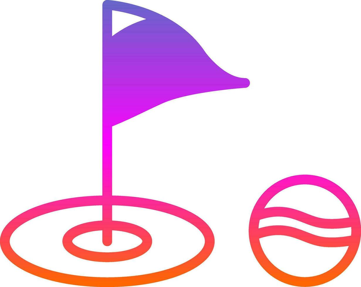 Golf Vector Icon Design