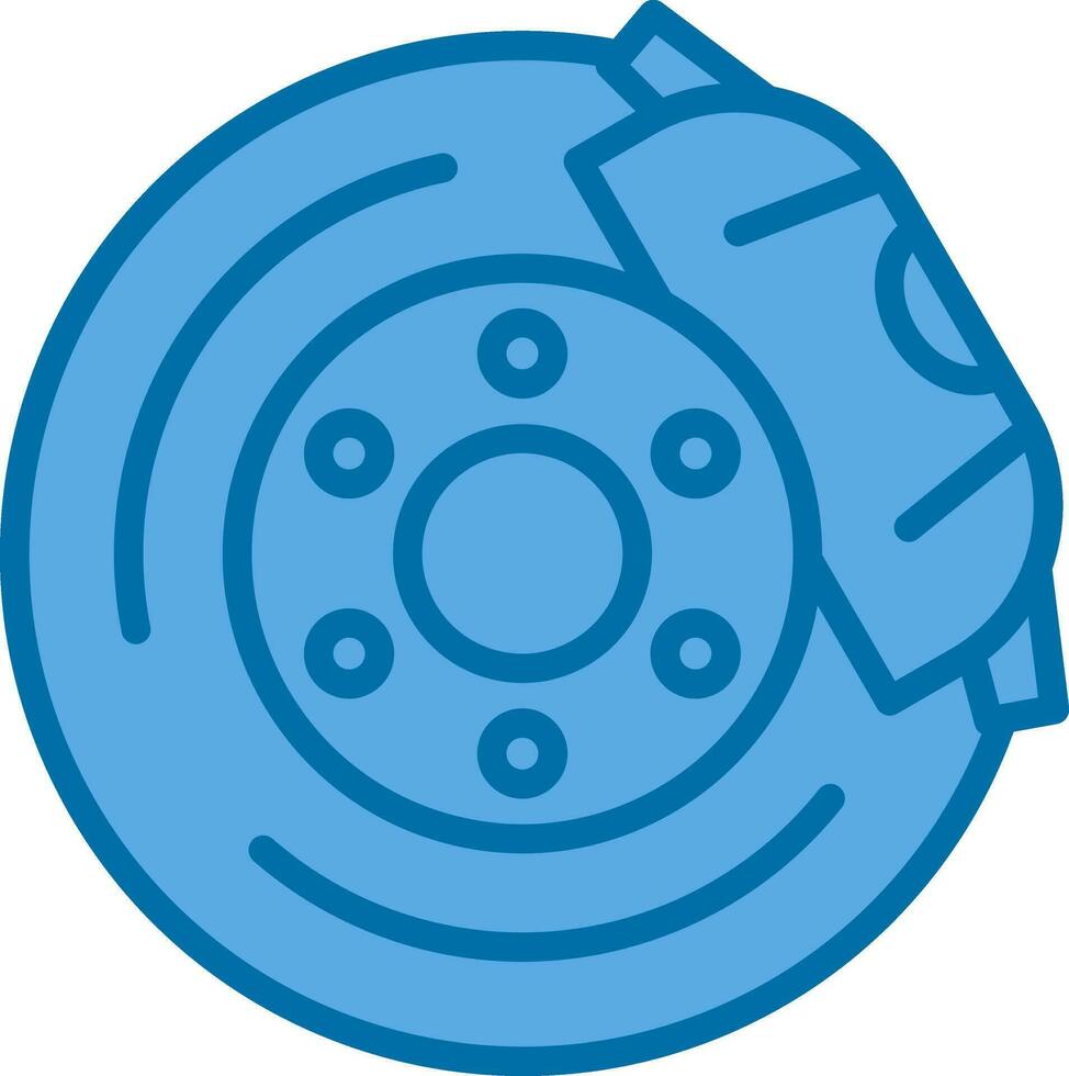 Brake disc Vector Icon Design