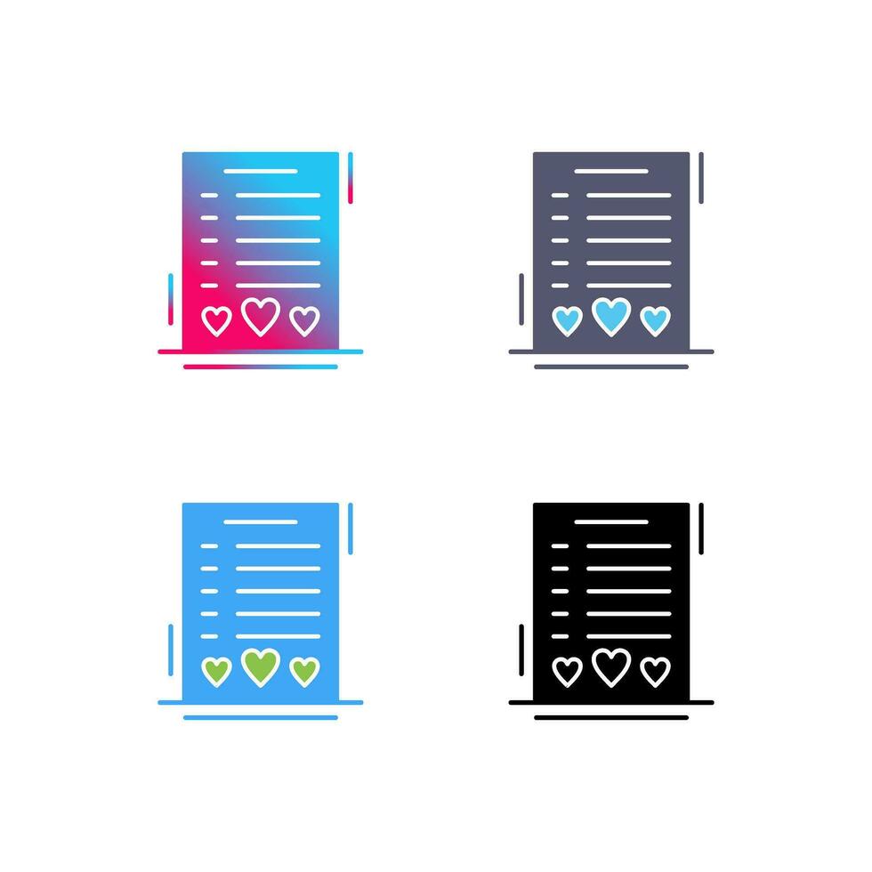 Wishlist Vector Icon